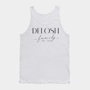 Delosh Family EST. 2020, Surname, Delosh Tank Top